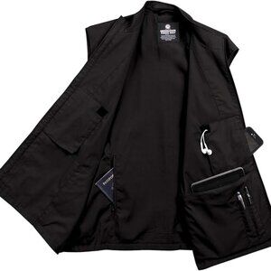 Rothco Undercover Travel Vest - Black - Med
